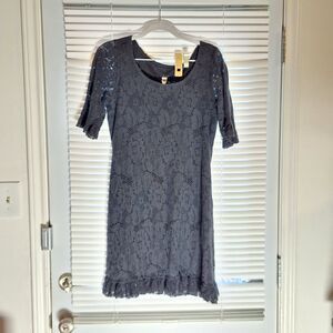 Anthropoligie Uncle Frank Size M Black Dress